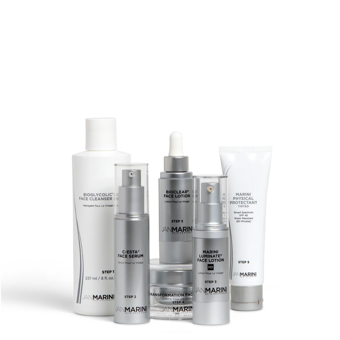 Jan Marini Skin Care Management System™ – MD Normal/Combo with Marini Physical Protectant SPF 45 Tinted