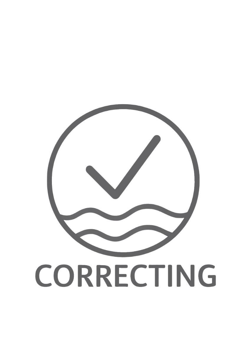 correcting