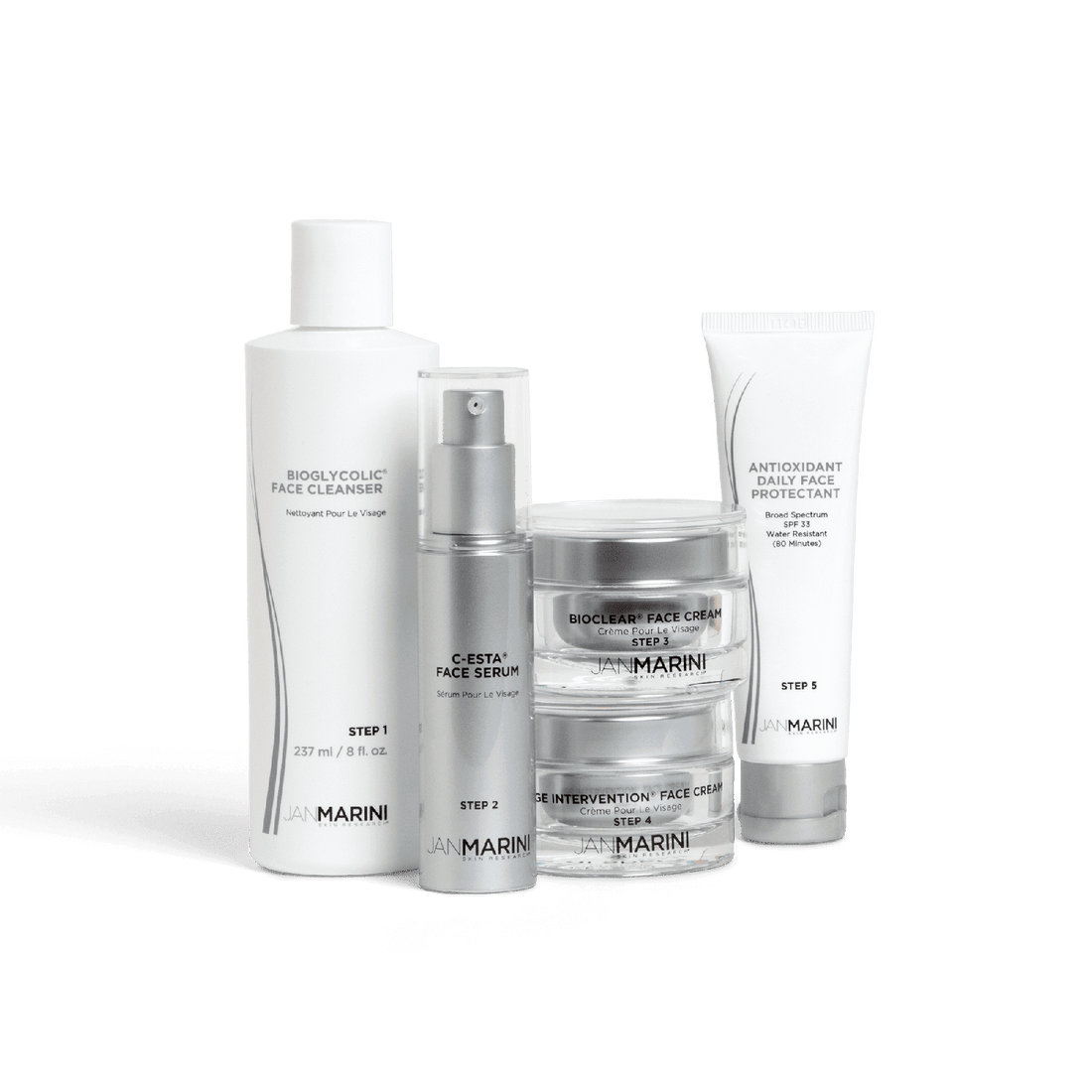Jan Marini A Skin Care Management System - Dry/Very Dry with Daily Face Protectant SPF 33