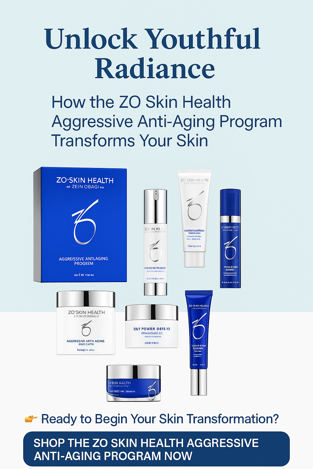Unlock Youthful Radiance: How the ZO Skin Health Aggressive Anti-Aging Program Transforms Your Skin - Adore Your Skin