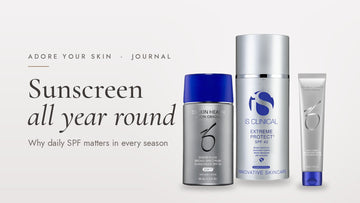 Daily sunscreen for year-round skin protection