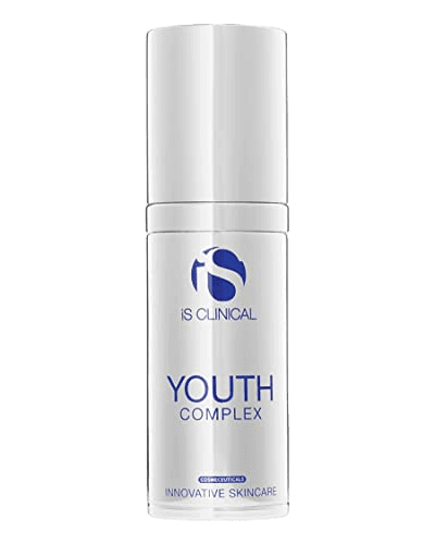 iS Clinical Youth Complex skincare bottle for improving ageing skin with potent antioxidants.
