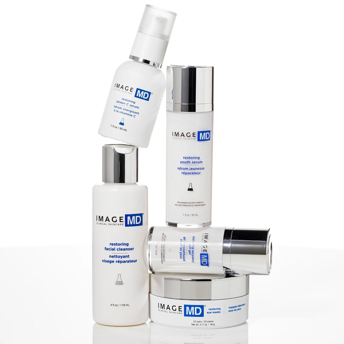IMAGE Skincare MD Restoring Facial Cleanser with the IMAGE MD collection