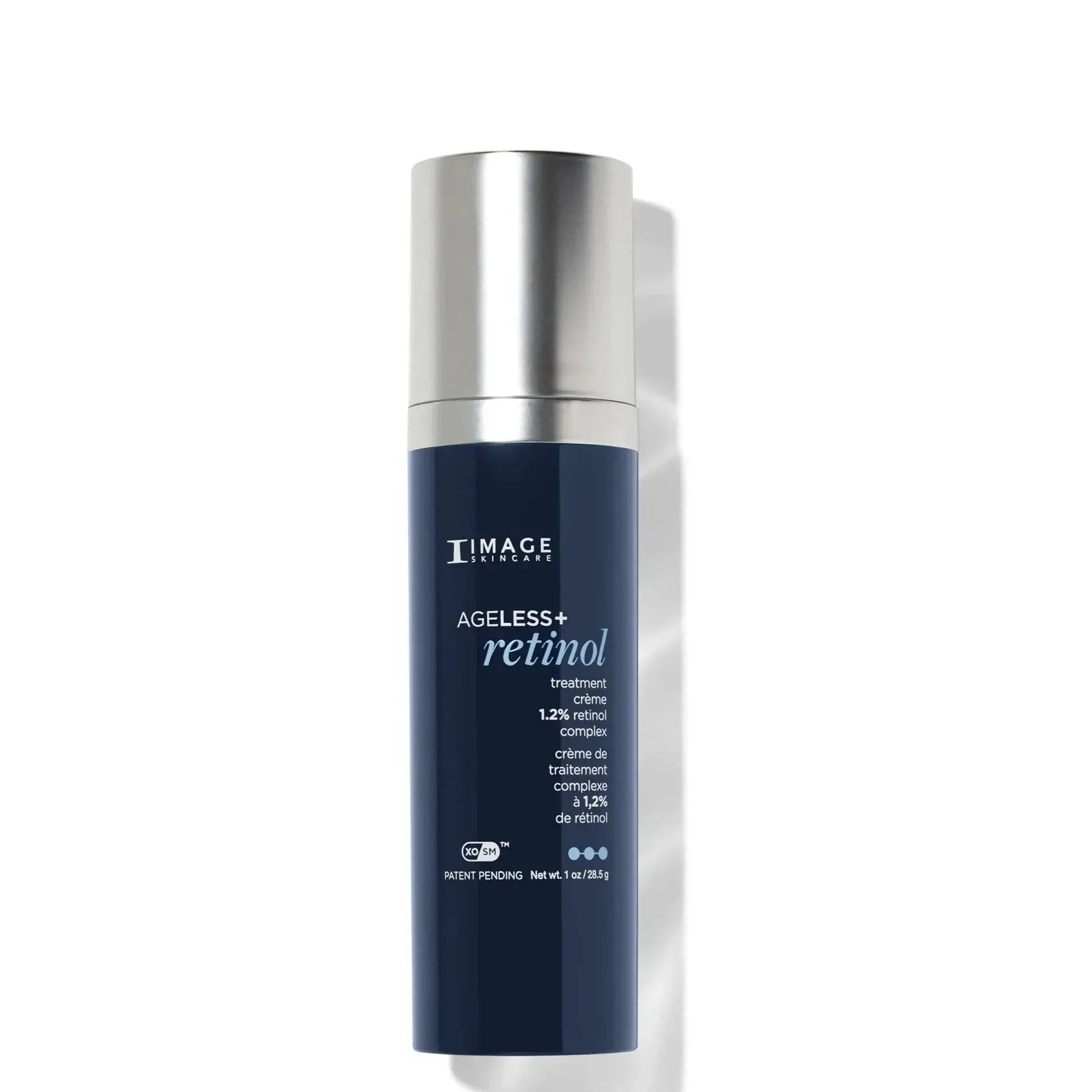 IMAGE Skincare AGELESS+ Retinol Treatment Crème 1.2% Retinol Complex in a sleek blue bottle