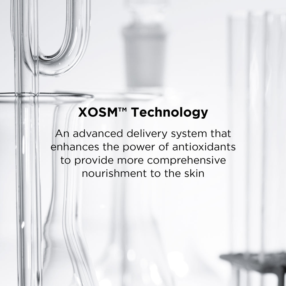 IMAGE Skincare DAILY PREVENTION Pure Mineral Hydrating Moisturiser SPF 30 XOSM Technology antioxidant delivery graphic
