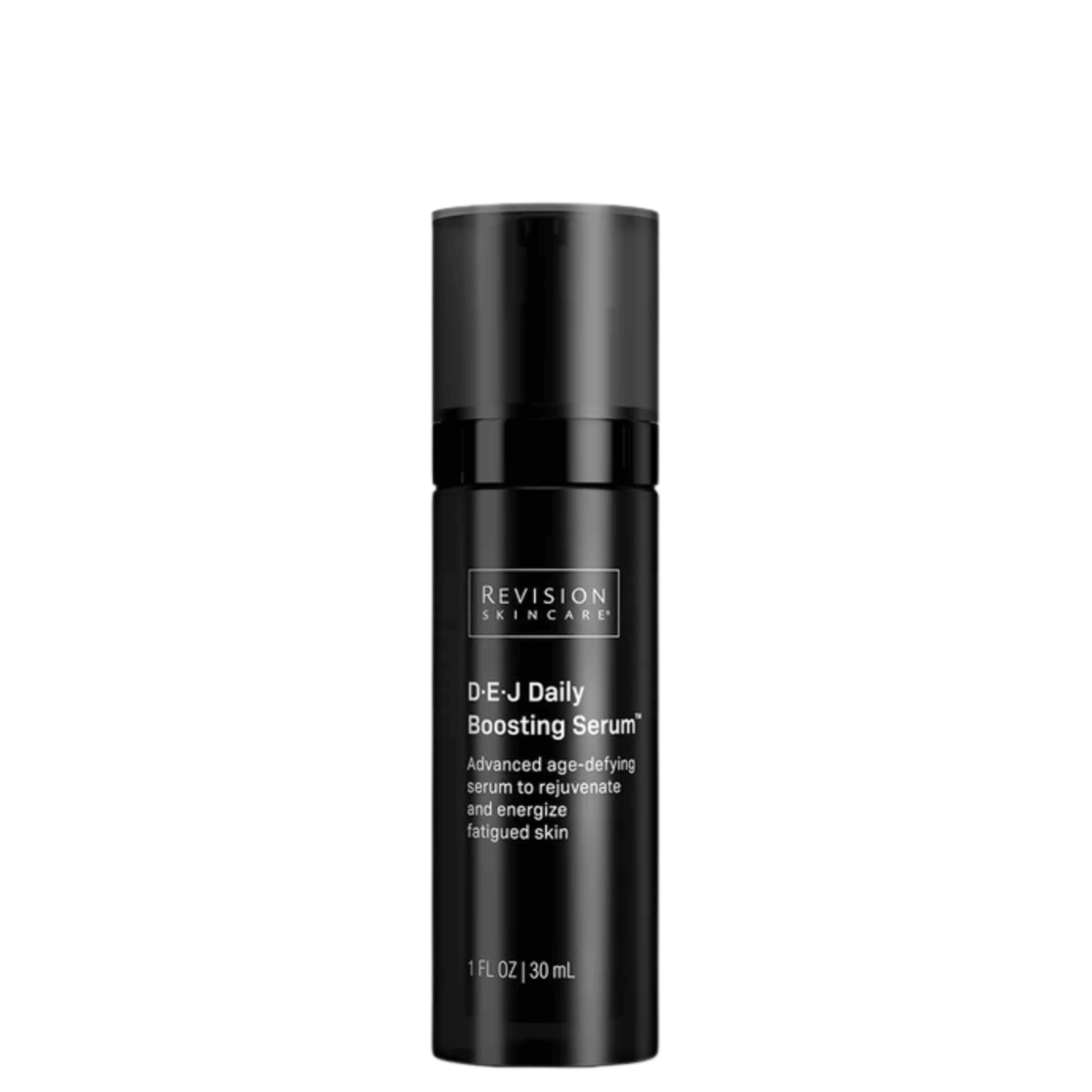Revision Skincare D·E·J Daily Boosting Serum™ bottle packaging for advanced age-defying skincare.
