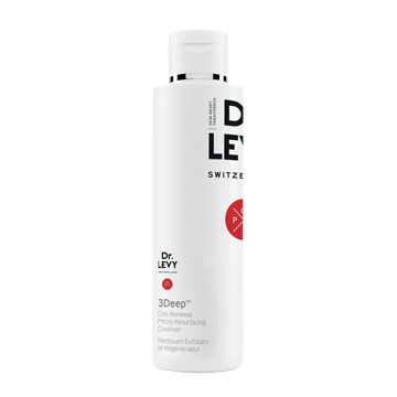Dr LEVY 3Deep Cell Renewal Micro-Resurfacing Cleanser 150ml exfoliating cleanser