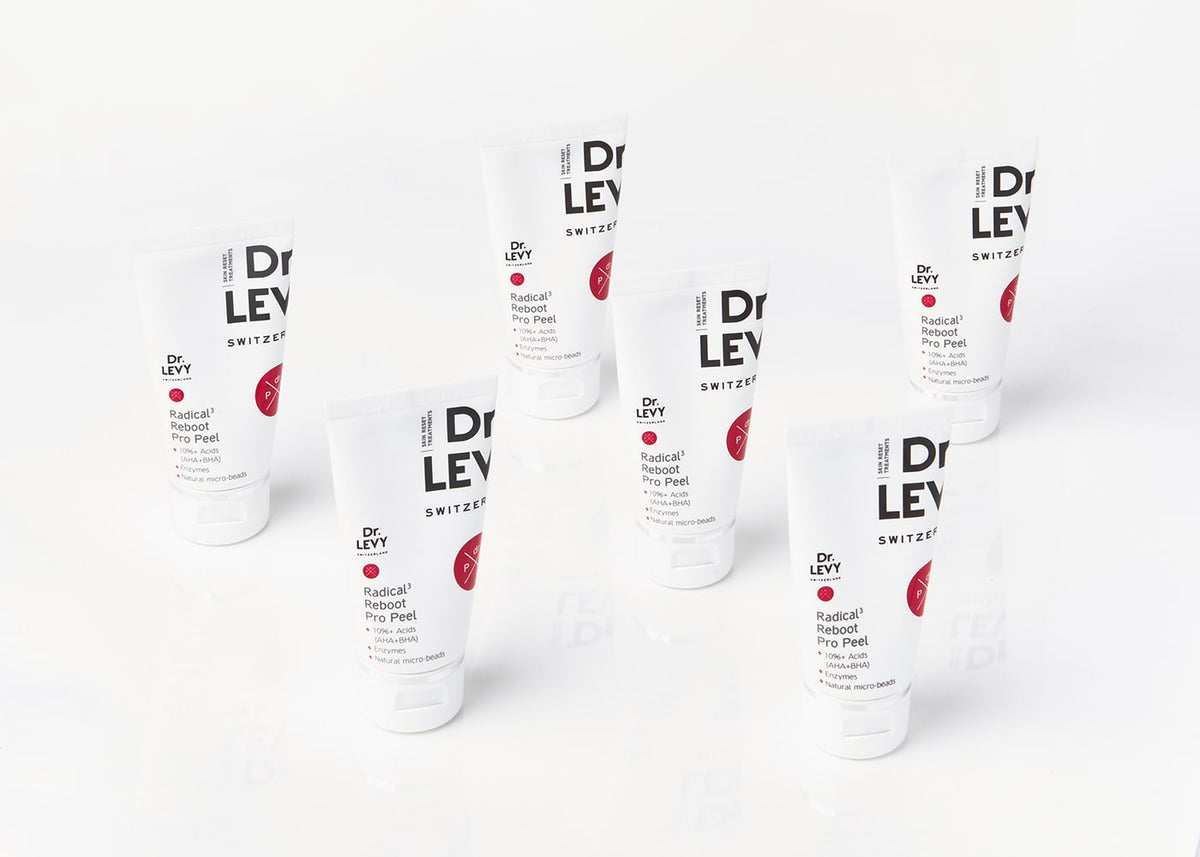 Dr LEVY Radical3 Reboot Pro Peel with the Dr LEVY Switzerland range