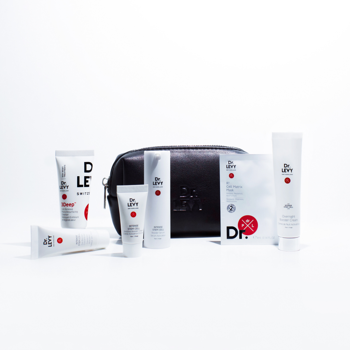 Dr LEVY Signature Stem Cell Protocol 6-piece stem cell travel set