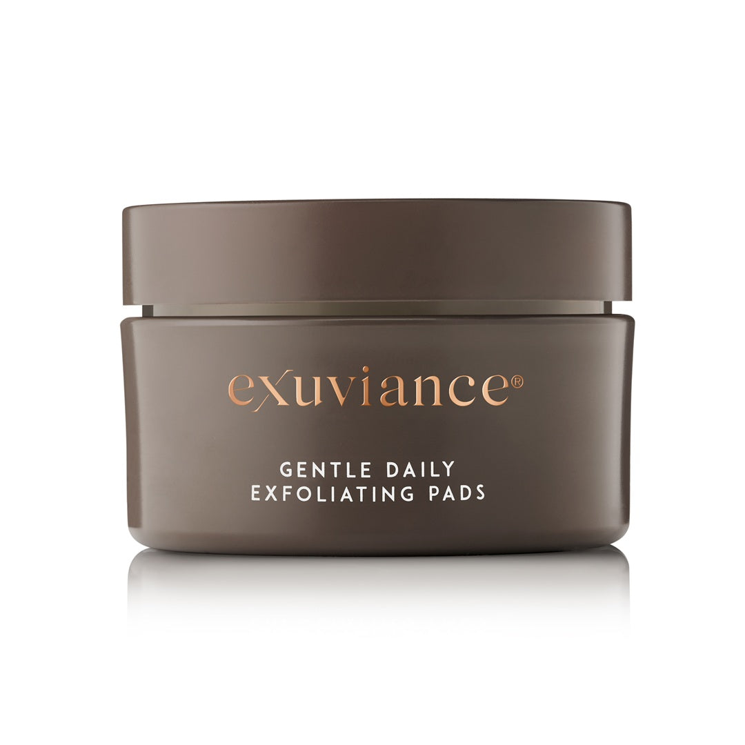 Exuviance Gentle Daily Exfoliating Pads jar of 60 PHA pads
