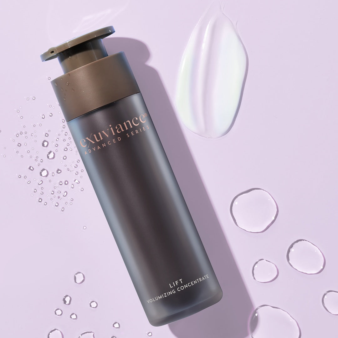 Exuviance Lift Volumizing Concentrate key ingredients: triple hyaluronic acid and NeoGlucosamine