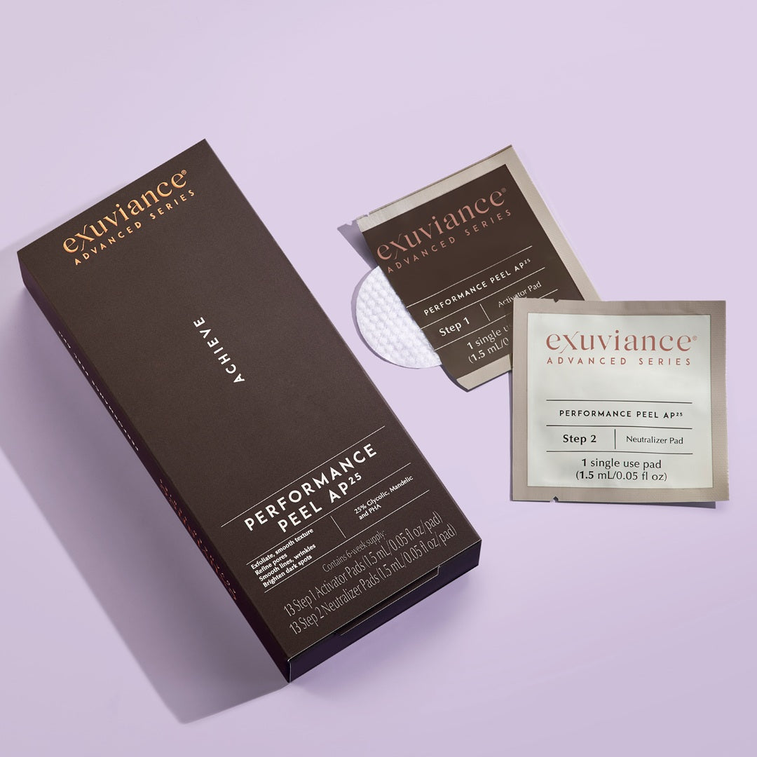 Exuviance Performance Peel AP25 pad texture