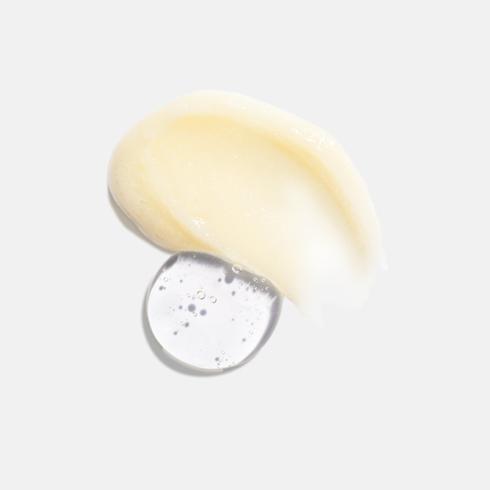 HydroPeptide Glow Like a Pro Polish & Plump Peel texture swatch showing vitamin C polishing crystals