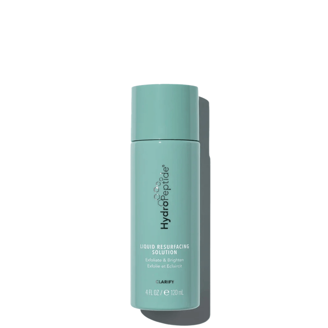 HydroPeptide Liquid Resurfacing Solution™ bottle for exfoliating and brightening skin.