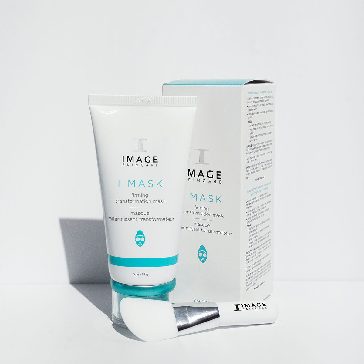IMAGE Skincare I MASK Firming Transformation Mask tube with box and mask brush