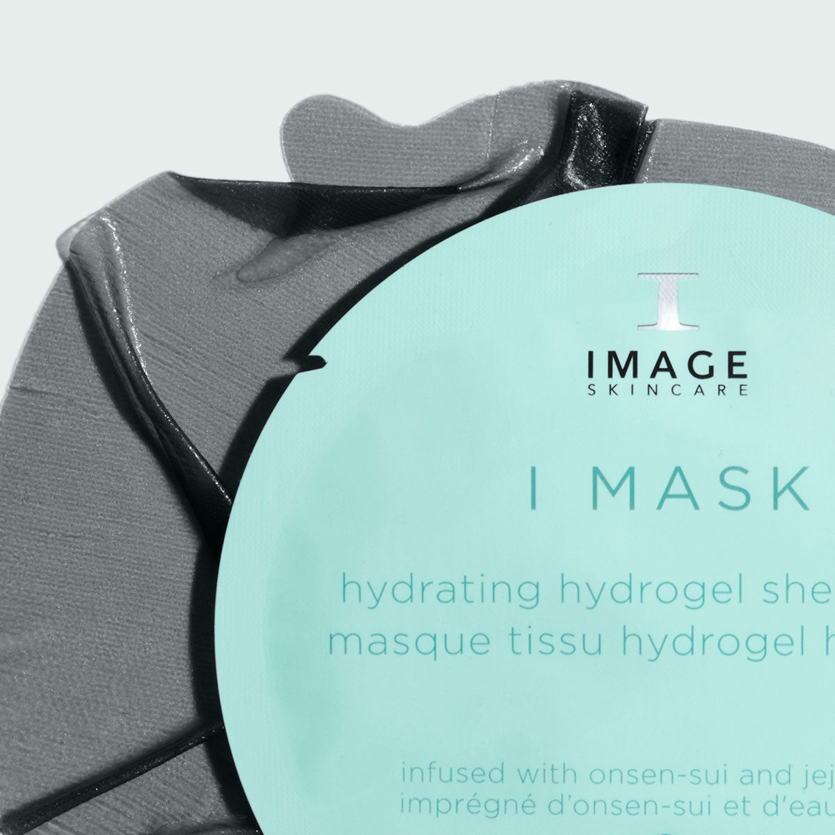IMAGE Skincare I MASK Hydrating Hydrogel Sheet Mask hydrogel mask texture close-up