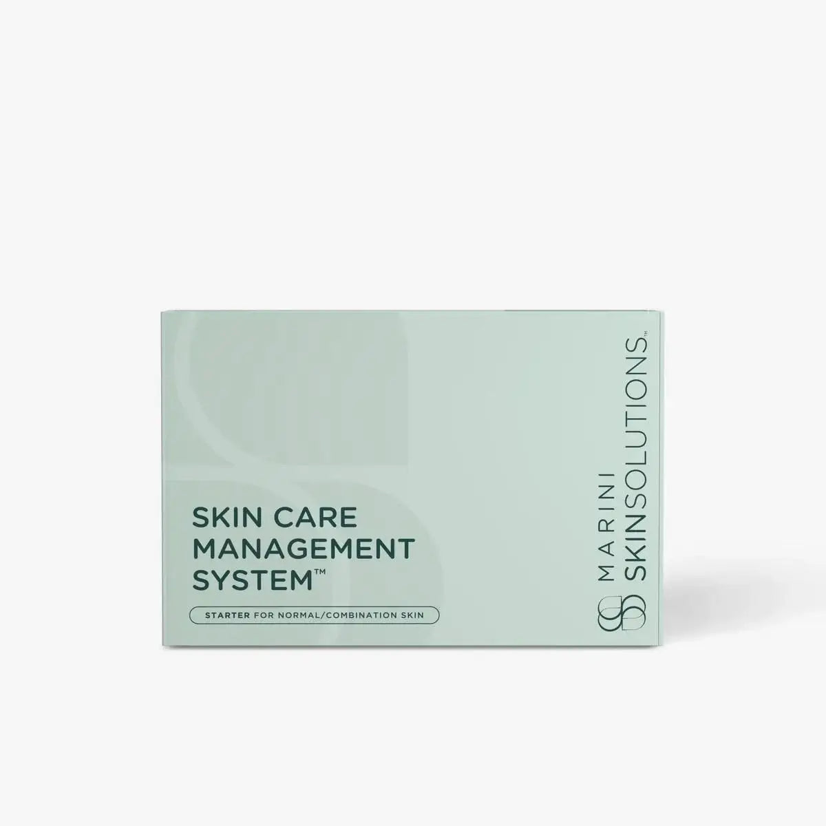 Marini SkinSolutions Starter Skin Care Management System Normal Combo with Antioxidant Daily Face Protectant SPF30 packaging.