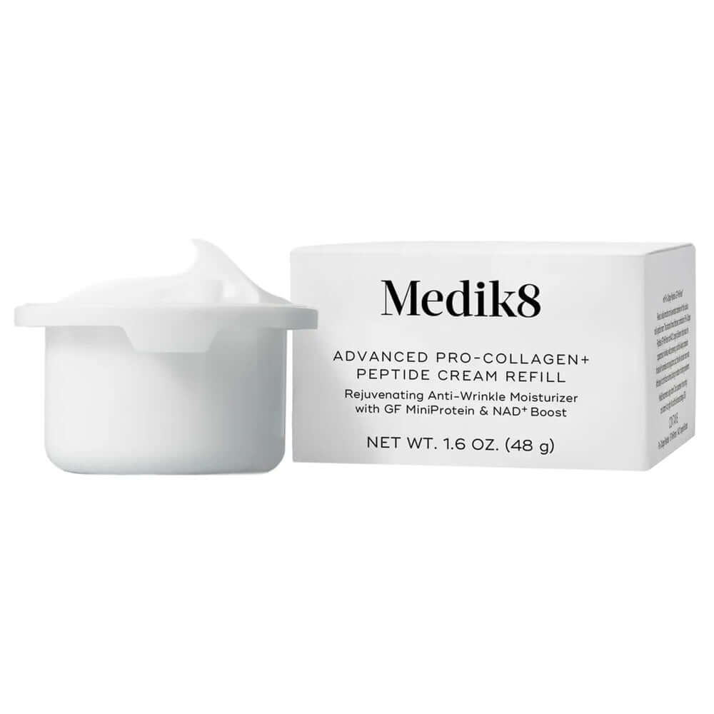 Medik8 Advanced Pro-Collagen+ Peptide Cream rejuvenating anti-wrinkle moisturizer cream refill 48g