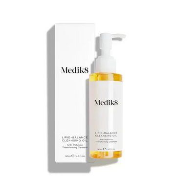 Medik8 Lipid-Balance Cleansing Oil 140ml pump bottle and box