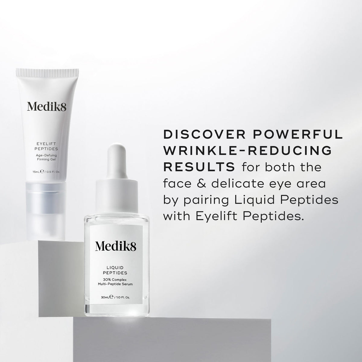 How to layer Medik8 Liquid Peptides Travel Size in your routine