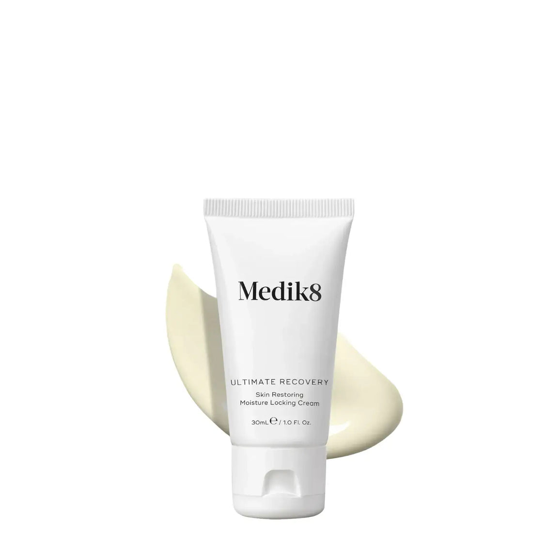 Medik8 Ultimate Recovery™ skin restoring moisture locking cream in tube with box