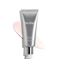 Medik8 Crystal Retinal 1™ tube with pink cream swatch, gentle retinaldehyde for sensitive skin.