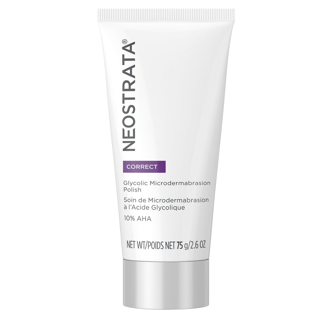 Neostrata Correct Glycolic Microdermabrasion Polish 75g tube with 10% glycolic acid