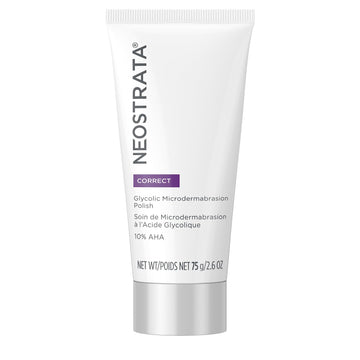 Neostrata Correct Glycolic Microdermabrasion Polish 75g tube with 10% glycolic acid