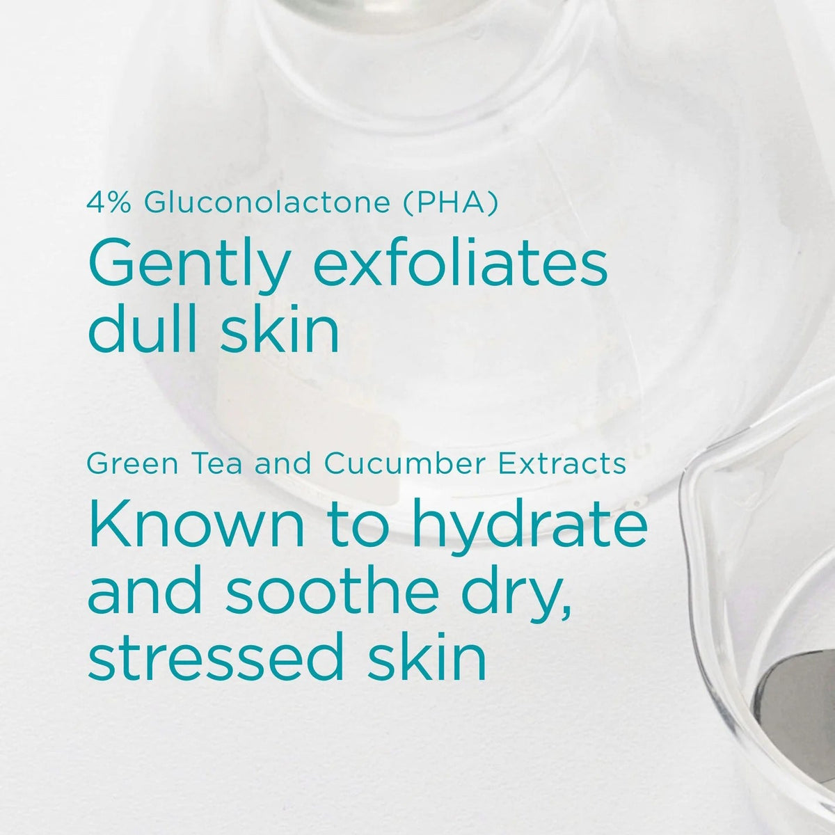 Neostrata Restore PHA Renewal Pads pad swiped across the skin