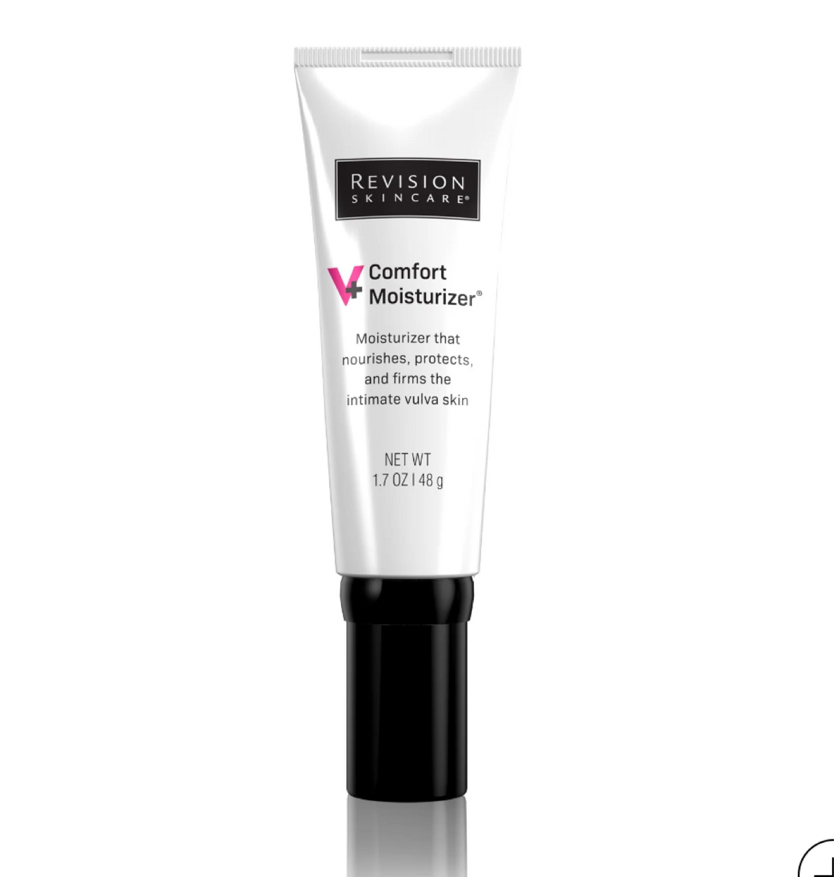 Revision Skincare V+ Comfort Moisturizer 48g pump for intimate external skin