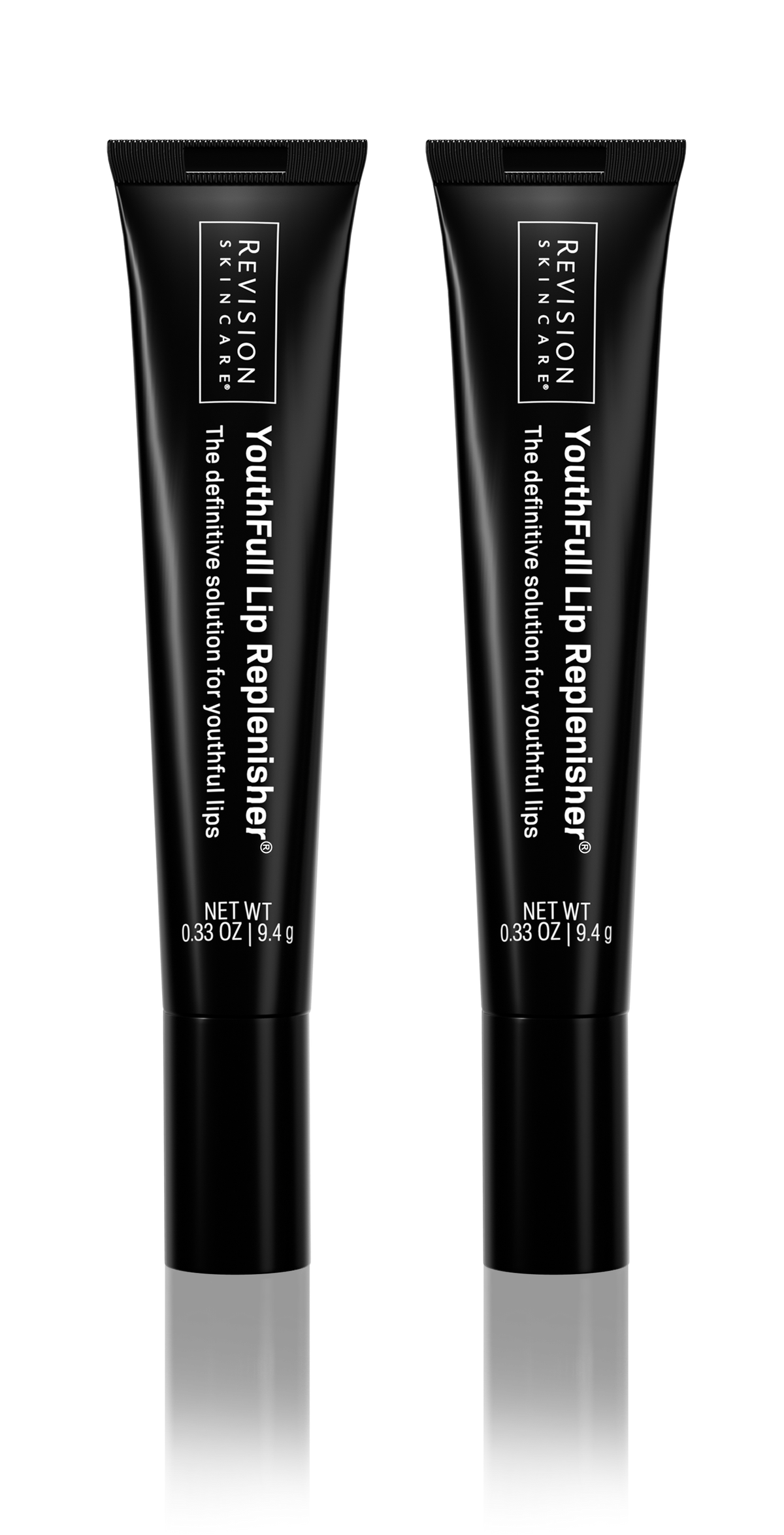 Revision Skincare YouthFull Lip Replenisher 2 Pack, two clear lip plumper tubes