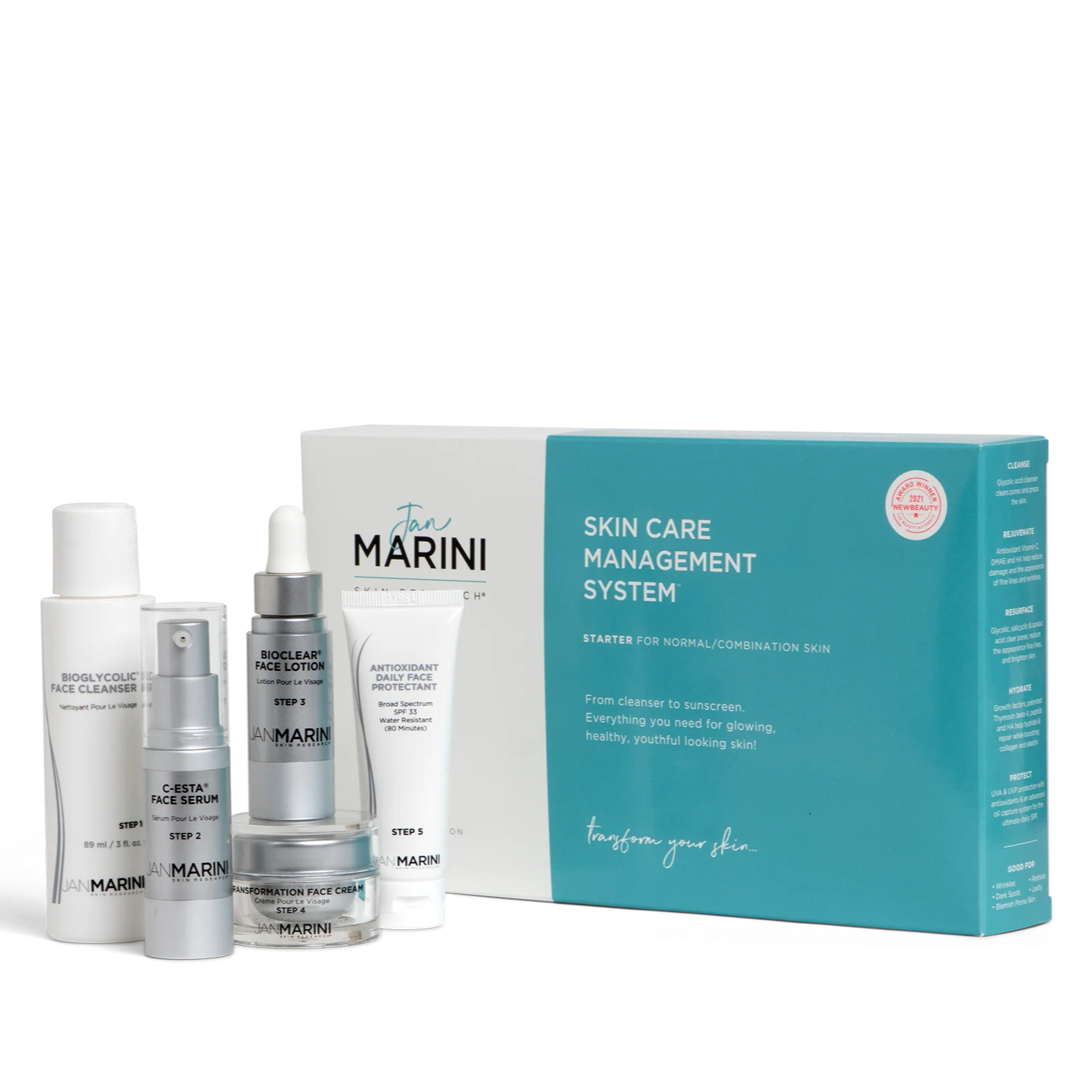 Jan Marini Starter Skin Care Management System - Normal/Combo