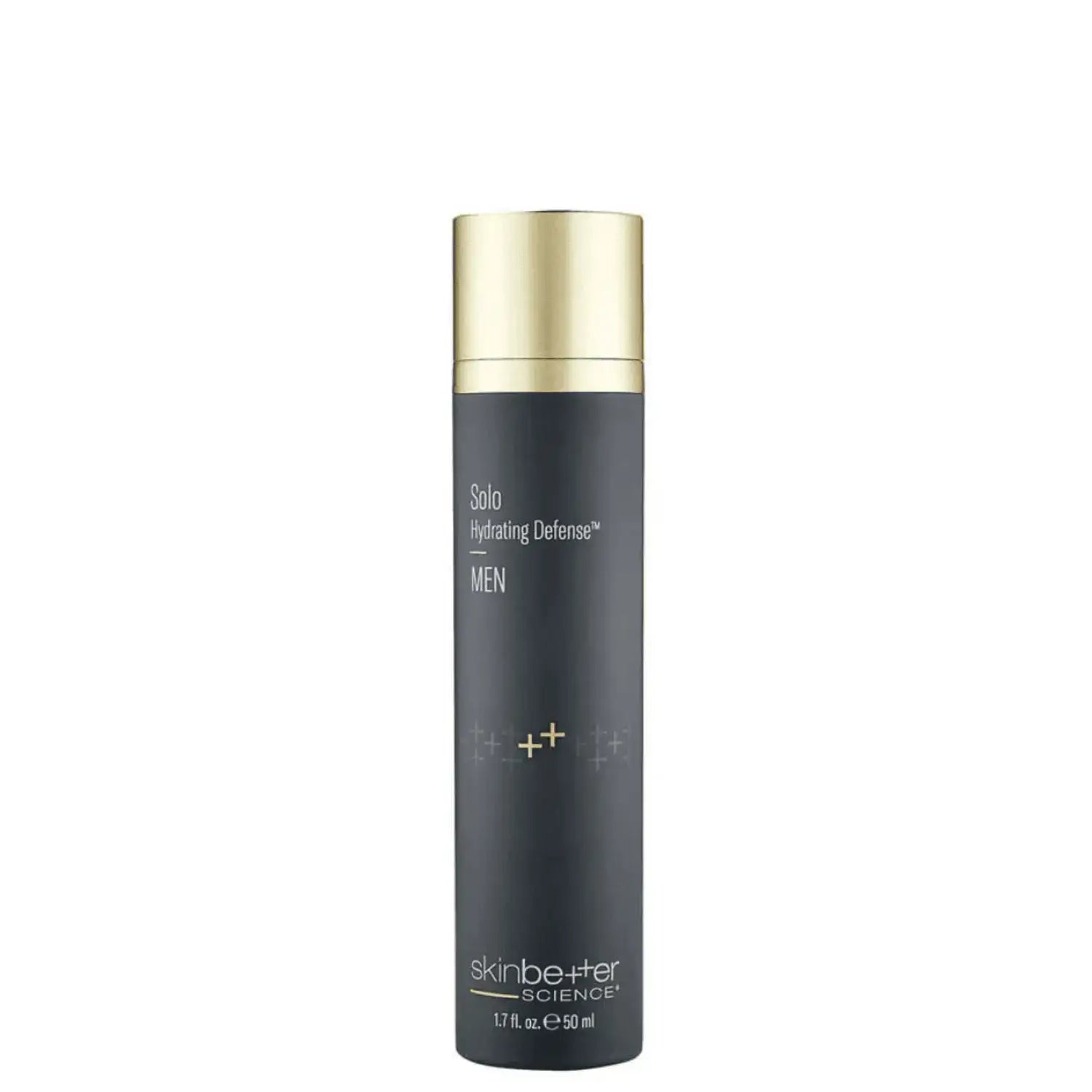 SkinBetter Science Solo Hydrating Defense™ Serum MEN in a sleek bottle for men's skincare.