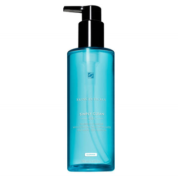 SkinCeuticals Simply Clean 195ml pore-refining gel cleanser pump bottle for normal, combination and oily skin