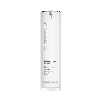 Teoxane Advanced Filler Dry Skin 50ml hydrating and lifting moisturiser airless pump bottle