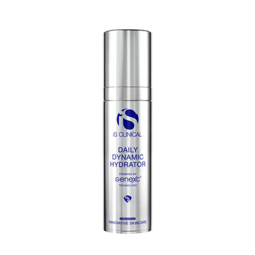 iS Clinical Daily Dynamic Hydrator bottle with GeneXC Technology for deep hydration and skincare.