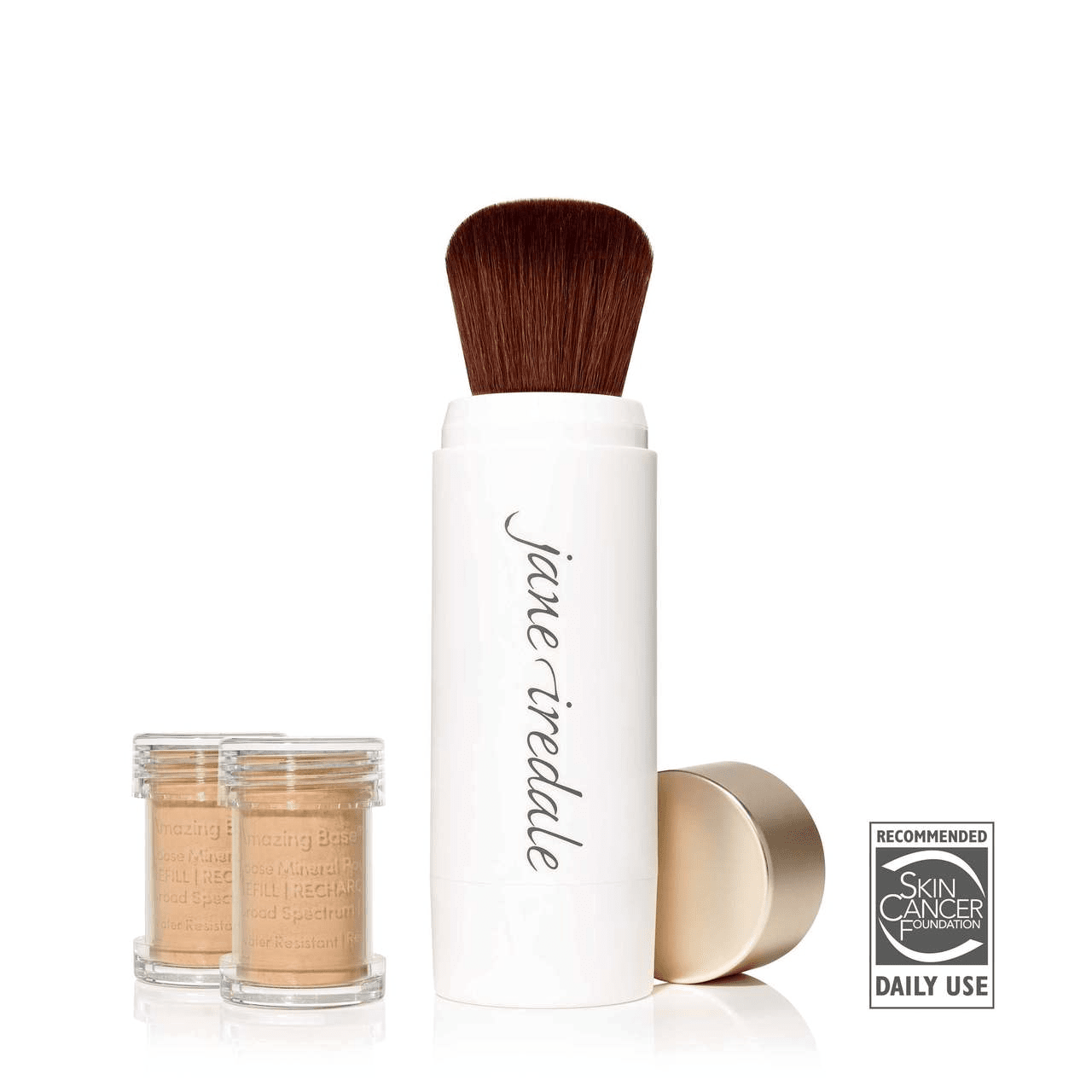 Jane Iredale Amazing Base Refillable Brush Plus 2 Refills