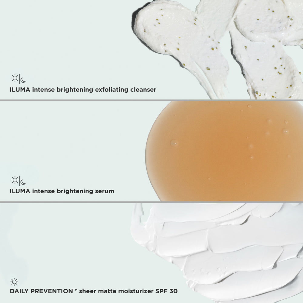 IMAGE Skincare Brighten & Protect Kit textures