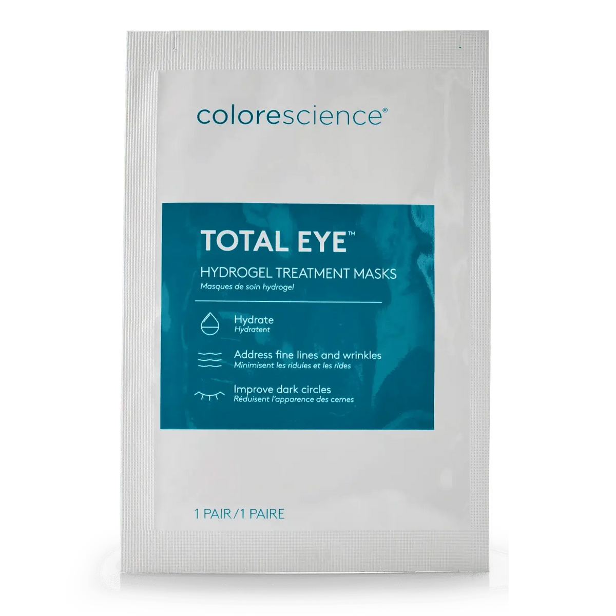 Colorescience Total Eye Hydrogel Treatment Masks under-eye patches - alternate view
