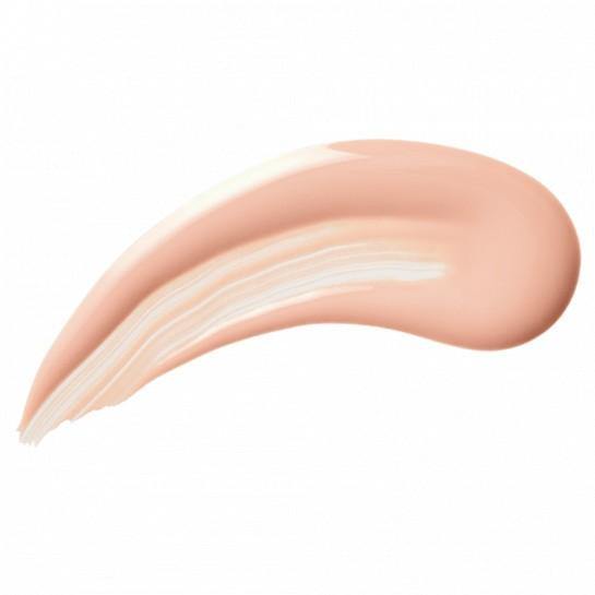 Colorescience Sunforgettable Total Protection Face Shield SPF 50 texture swatch showing the sheer universal tint