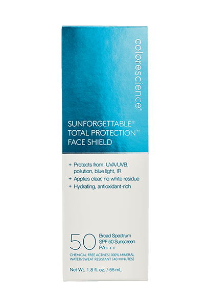 Colorescience Sunforgettable Total Protection Face Shield SPF 50 retail box