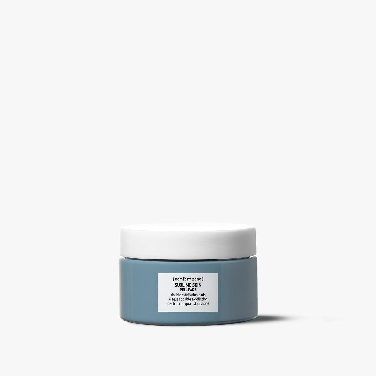 Comfort Zone Sublime Skin Peel Pads jar of 28 double exfoliation pads
