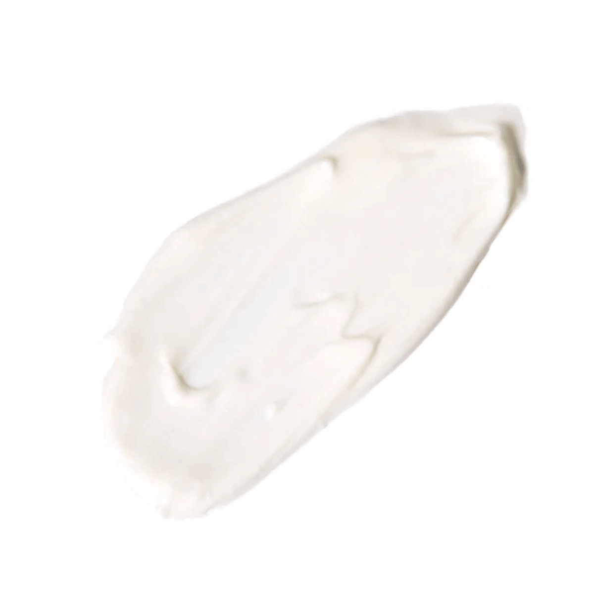 Revision Skincare D·E·J Night Face Cream™ creamy texture spread on a surface for nighttime skincare routine.