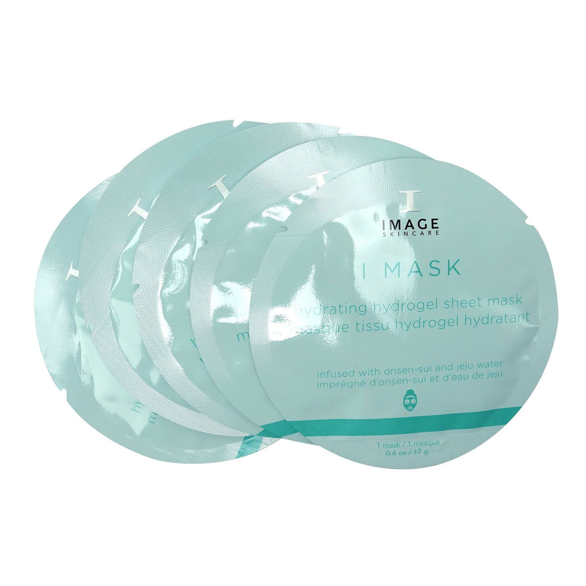 IMAGE Skincare I MASK Hydrating Hydrogel Sheet Mask five sealed mask sachets