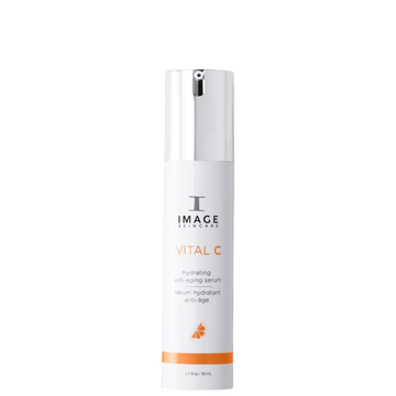 IMAGE Skincare VITAL C Hydrating Anti-Ageing Serum 50ml pump bottle, a vitamin C and hyaluronic acid serum