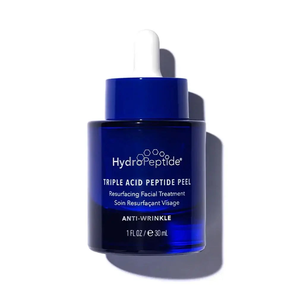 HydroPeptide Triple Acid Peptide Peel bottle with dropper, 1 FL OZ, resurfacing facial treatment