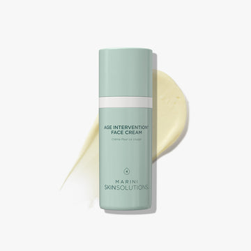 Marini SkinSolutions Age Intervention Face Cream - bottle with cream texture