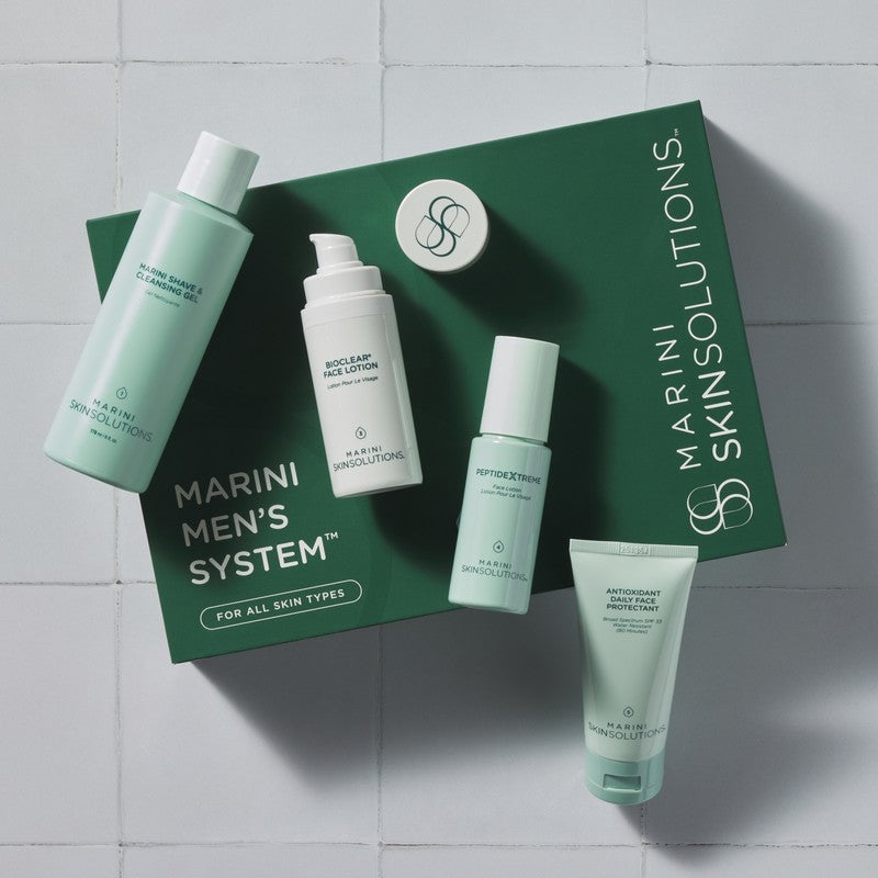 Marini SkinSolutions Men's System - key benefits