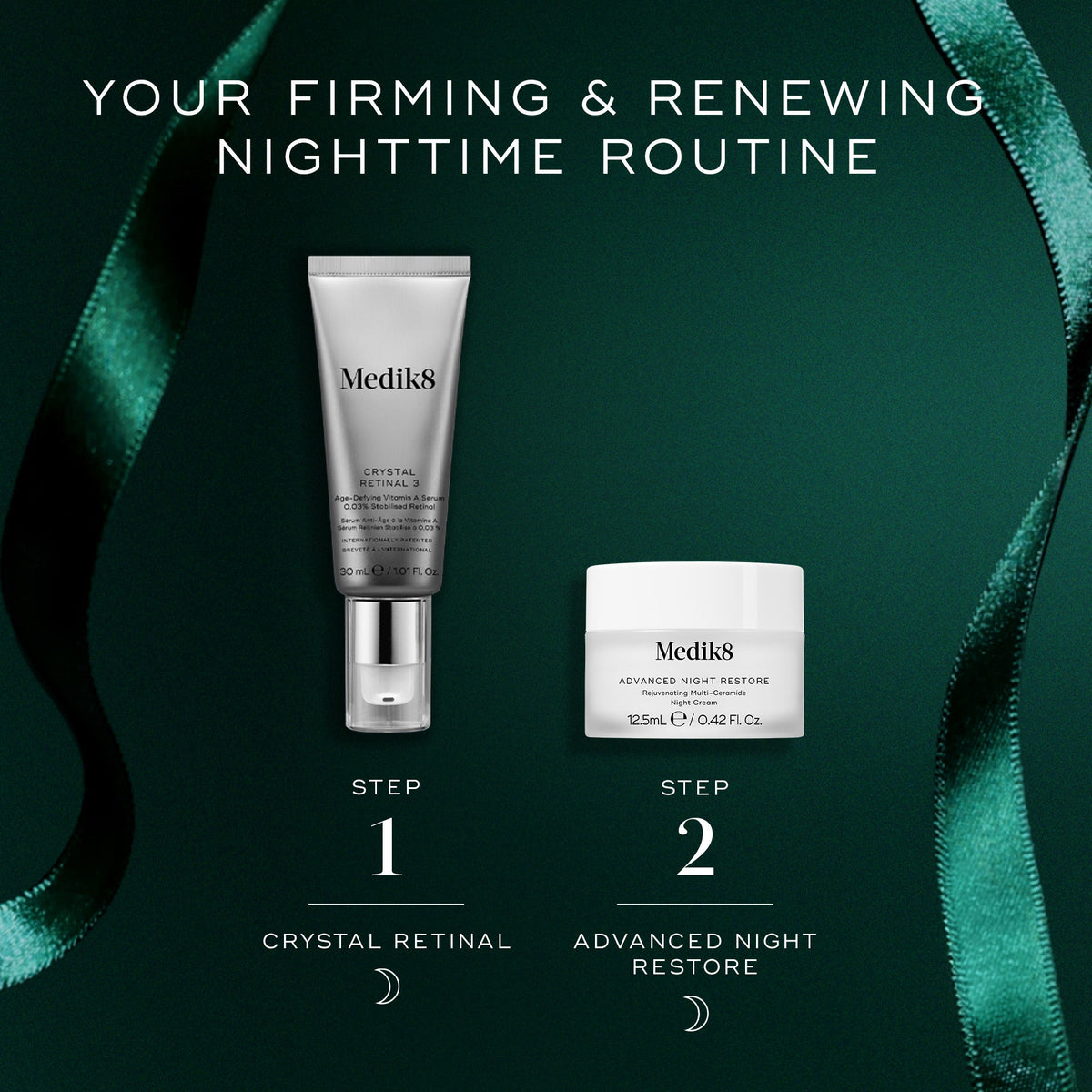 Medik8 Nighttime Nourish how to layer the evening routine