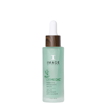 IMAGE Skincare ORMEDIC Balancing Antioxidant Serum 30ml dropper bottle, a hyaluronic acid and Kakadu plum hydrating serum